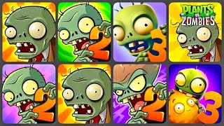 Plants vs Zombies 1, Plants vs Zombies 2, Plants vs Zombies 3