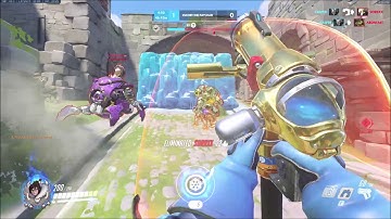 Overwatch - Mei fast push Eichenwalde