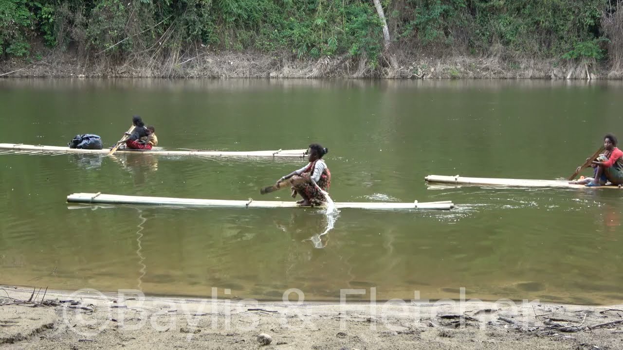 Jahai on rafts, Royal Belum State Park, Malaysia. 20210330_173853.uhd
