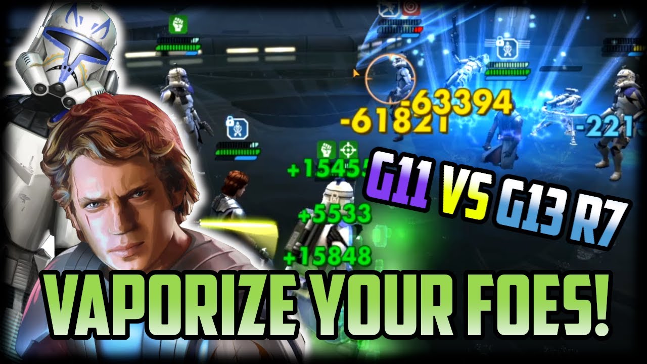 501st Take on the World! In Depth Guide to Counter Maxed GAS and Malak Teams SWGoH YouTube