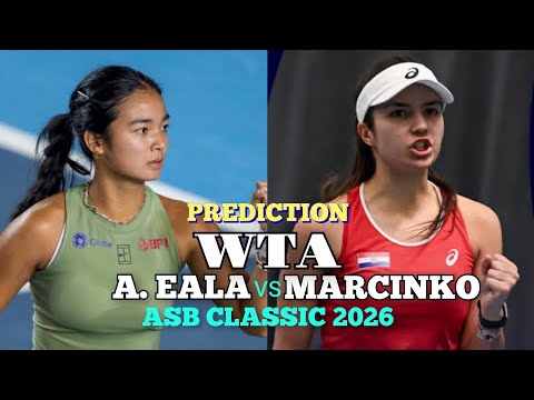 Alexandra Eala Vs Petra Marcinko ASB Classic 2026 Tennis Prediction 