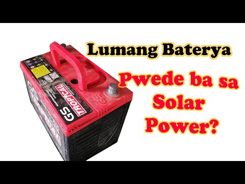 Can You Use A Regular Car Battery For Solar