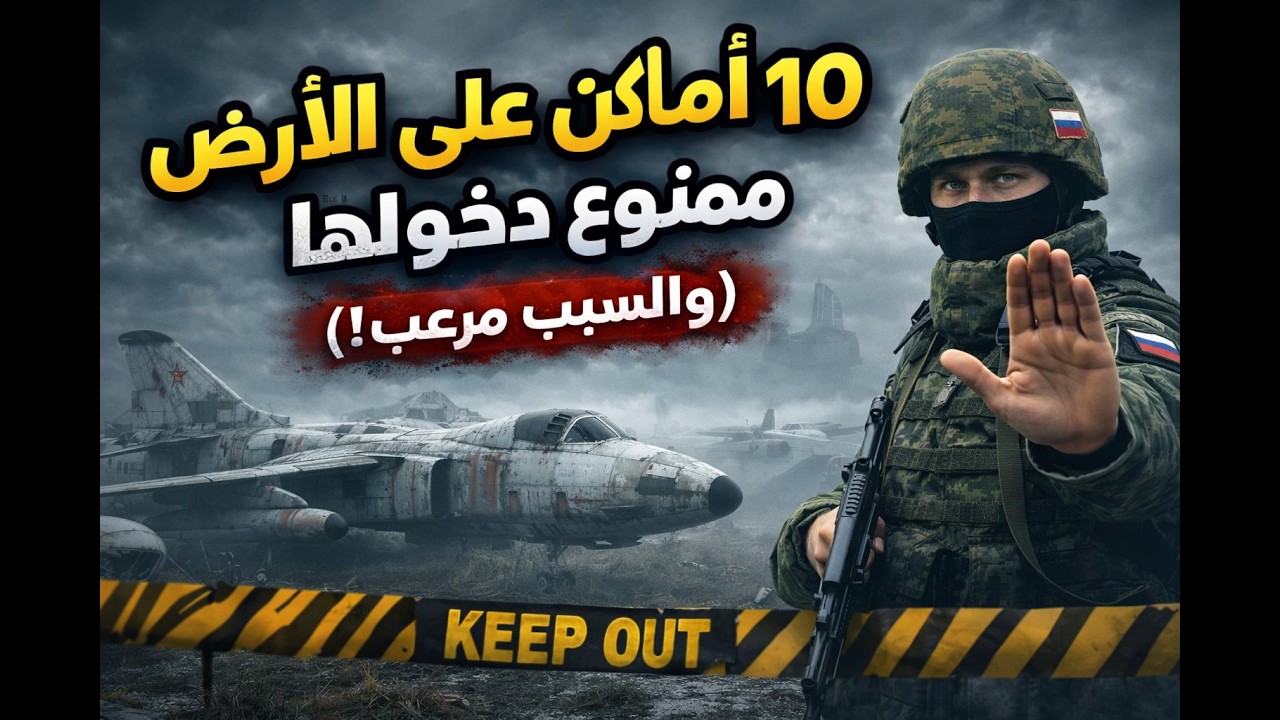 10 أماكن على الأرض ممنوع دخولها (والسبب مرعب!)