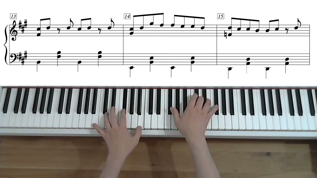 Serge Gainsbourg - Elisa - Niveau Débutant - Piano (avec partition)