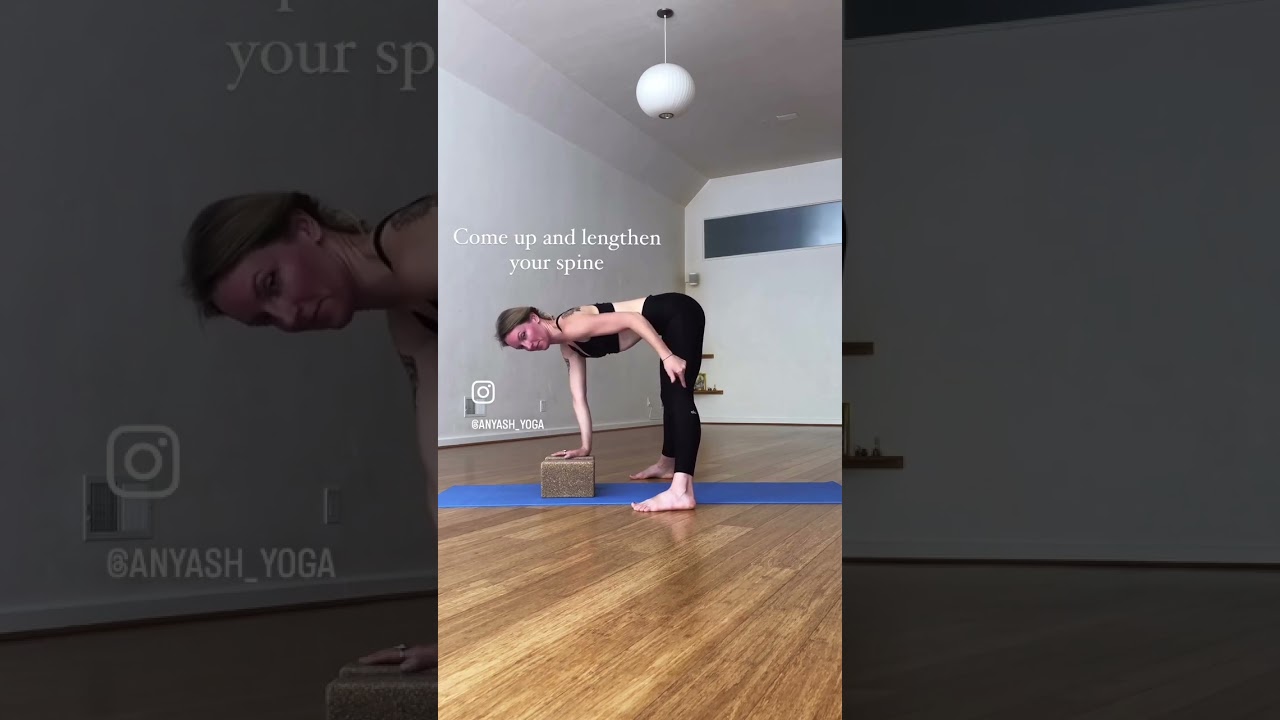 Improve your Prasarita (separate leg forward fold)