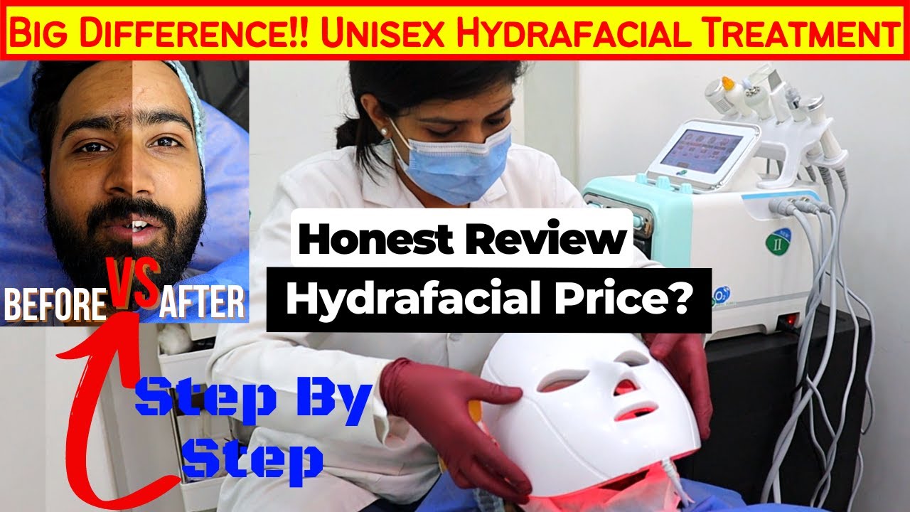 Big Difference!! Unisex Hydrafacial Treatment Before and After Results | Hydrafacial Price in India