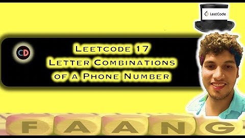 Letter Combinations of a Phone Number | Leetcode 17 | BackTracking | Live coding session