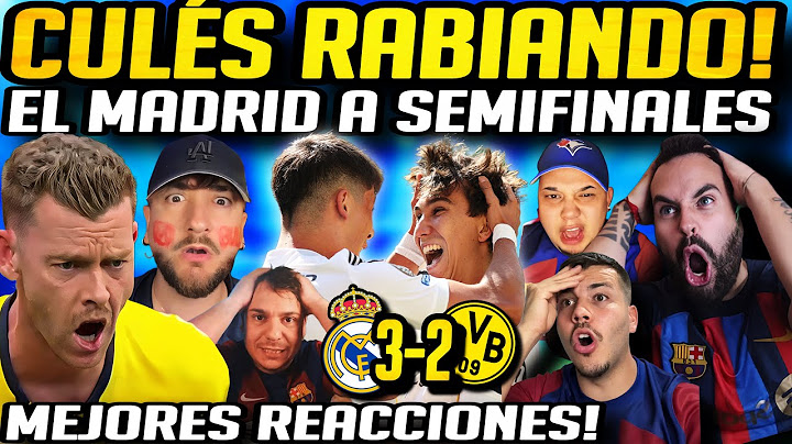 ¡CULÉS en PÁNICO con Clasificación del Madrid a Semifinales! 🤣 saben que se VIENE el Mundial!