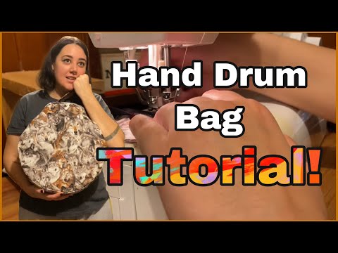 Hand drum BAG TUTORIAL