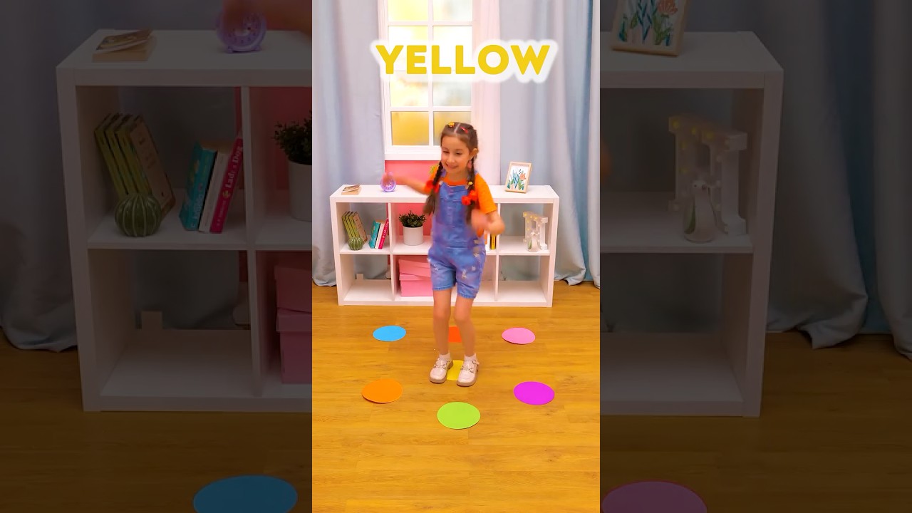 🎨 COLOR JUMP GAME for KIDS! Active PLAY with COLORS 🌈🎯 
