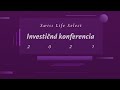 Investičná konferencia Swiss Life Select Slovensko (EN verzia)