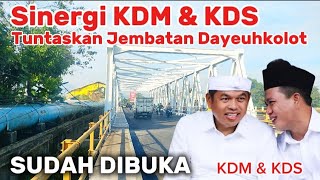 Jembatan Dayeuhkolot TUNTAS kolaborasi KDM & KDS Untuk Warga