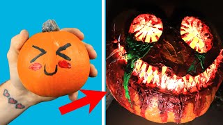 How to Carve a Spooky DIY Halloween Pumpkin