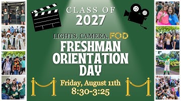 Freshman Orientation Day 2023 -- Promo | Student Activities | Stevenson High School