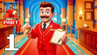 Hotel Manager: Idle Tycoon Gameplay Walkthrough Part 1 – Manage Rooms Gain Riches! (Android & iOS)