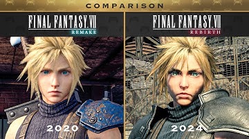 Final Fantasy VII Rebirth 🆚 Remake ❯ Comparison - Graphics & Combat | PS5 Gameplay