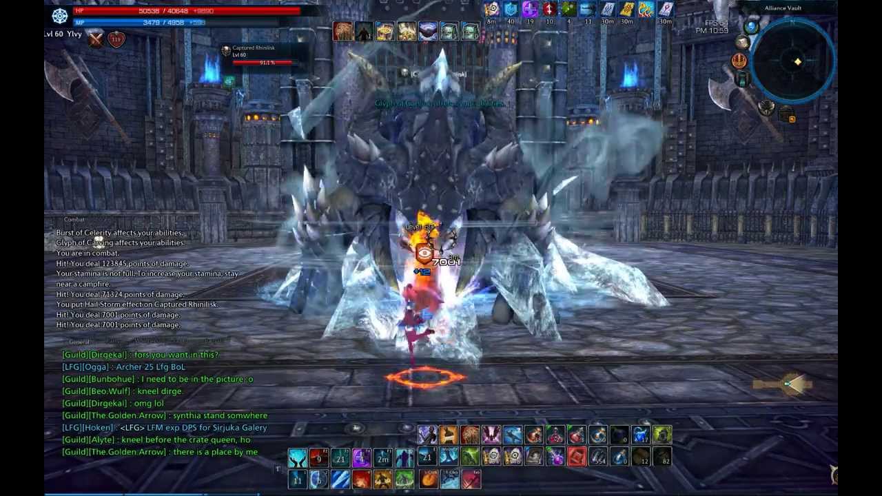 TERA: Alliance Vault - Captured Rhinilisk (Sorcerer)