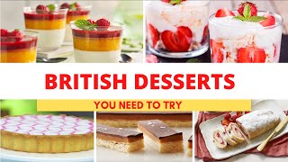 Most Popular British Desserts