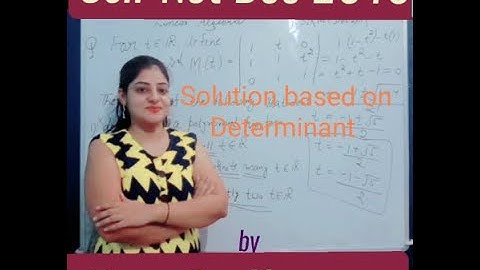 Question #CSIR_NET June 2019 #LinearAlgebra || CSIR NET || #Determinant #Rank #matrixdeterminant