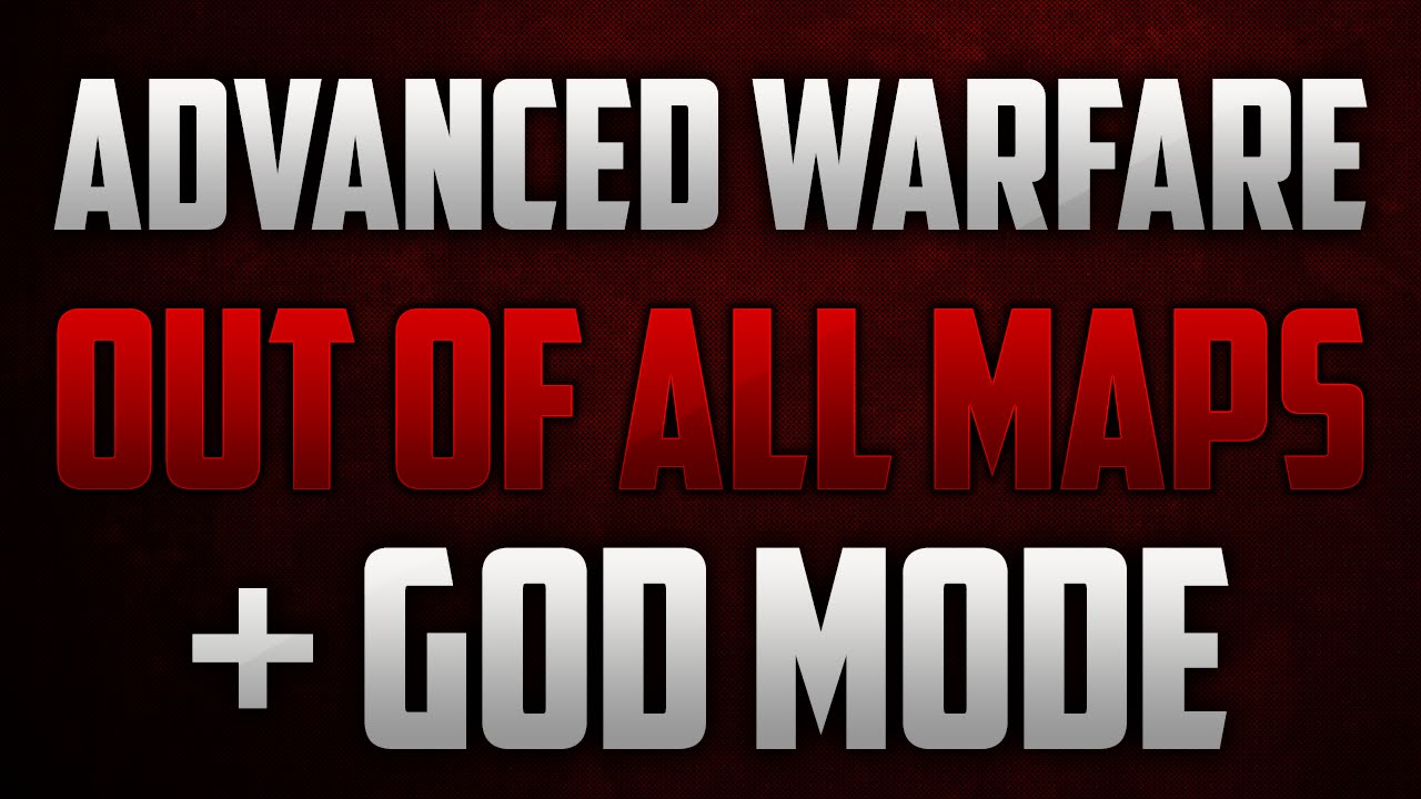 COD: Advanced Warfare Glitches - "OUT OF ALL MAPS + GOD MODE" (AW Glitches)
