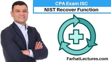 NIST Recover Function Explained | Cybersecurity Framework for the CPA Exam