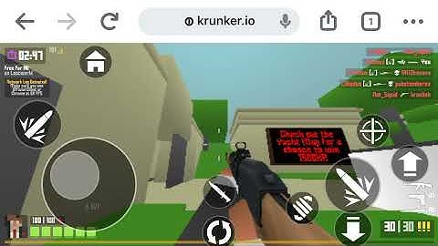 Krunker mobile but i hit a person