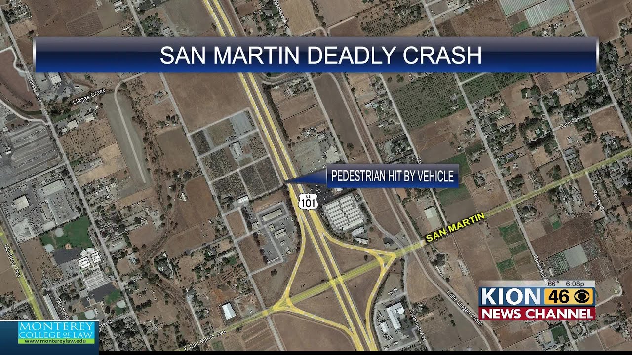 Hit-and-run driver kills pedestrian on Highway 101 near San Martin ...