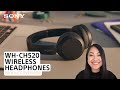 Бездротові накладні навушники Sony WH-CH520 BT 5.2 (yellow)