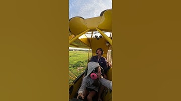 Teaching My 6 year old how to Takeoff in the 1941 Piper J3 Cub #aviation #pilot #flying