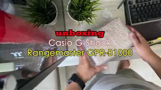 [[ Unboxing ]] CASIO G-Shock Rangeman 2018 GPR-B1000-1BDR