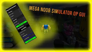 Updated Roblox Mega Noob Simulator OP GUI | Auto Farm, Auto Upgrade and More