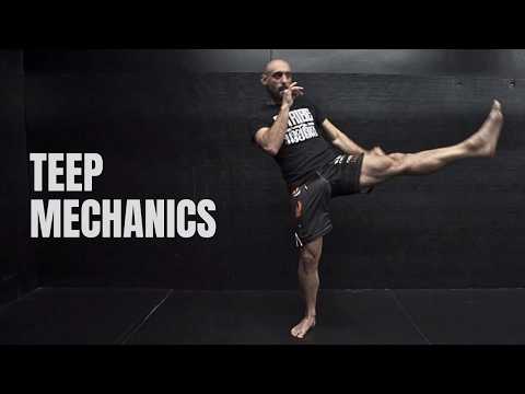 Muay Thai Teep Breakdown | Lead & Rear Mechanics