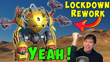 NEW Test Server LOCKDOWN REWORK - No More Luck! War Robots Gameplay WR
