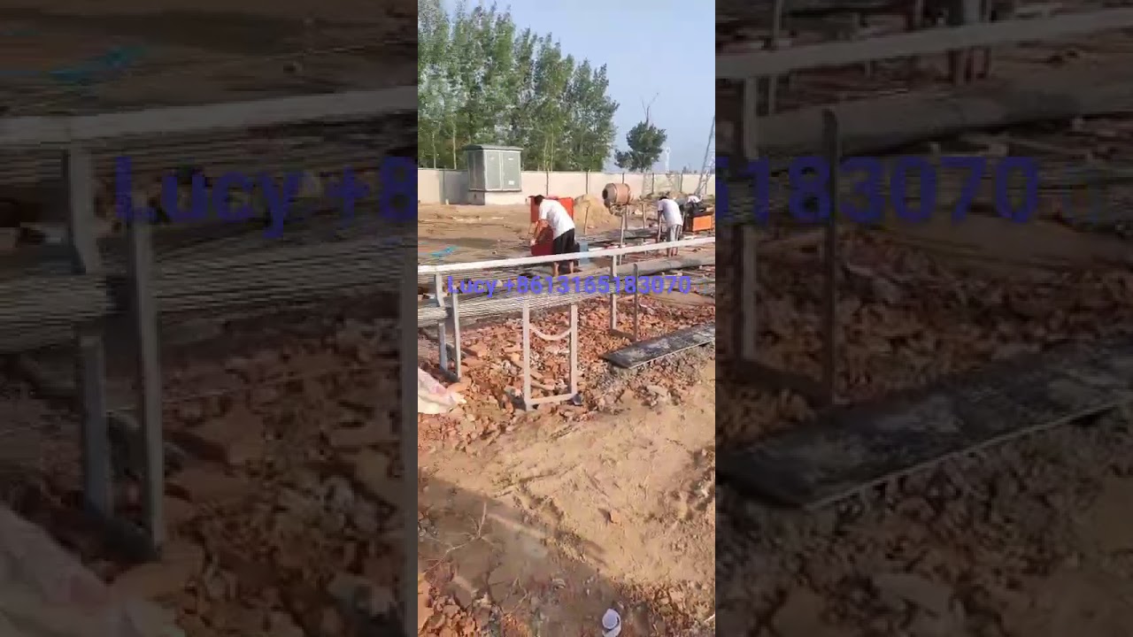 rebar straighten cutting machine rebar straightening cutting machine