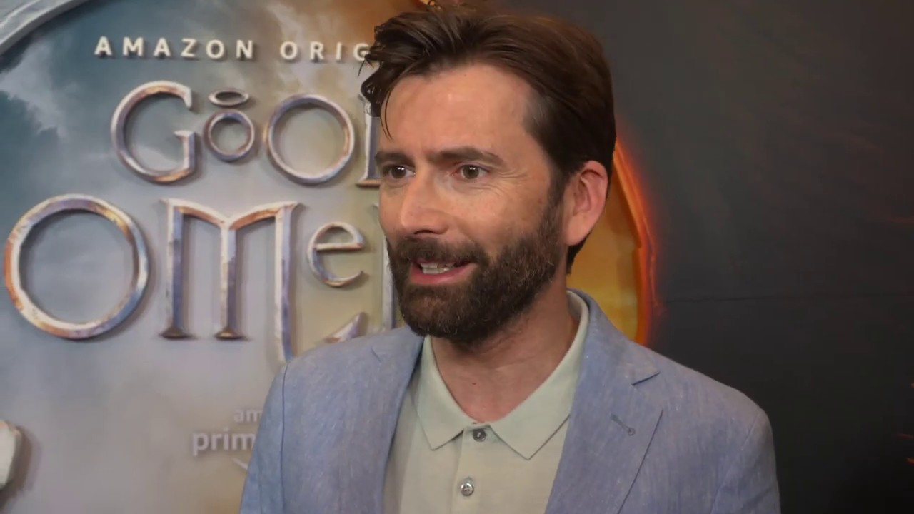 David Tennant Who Plays Crowley On Amazon New Good Omens Youtube