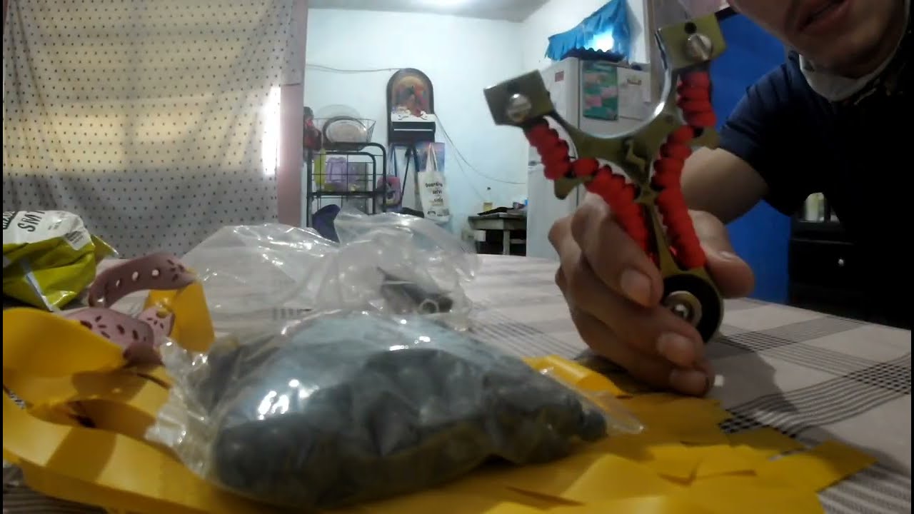 unboxing de resortera de mercado libre