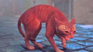 Stray (PS5) - 1st Chase Sequence - Cat escapes from monsters 4K screenshot 1