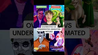 OVERRATED VS UNDERRATED ANIMATED MOVIES‼️❄️ #movies