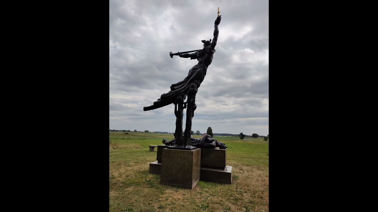Confederate monuments on the Gettysburg battlefield - 