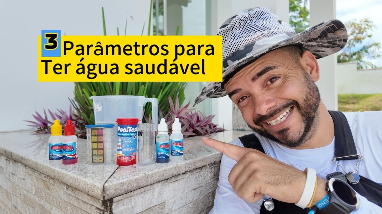 Como medir Alcalinidade, Ph e cloro da piscina?