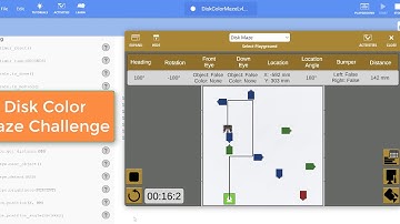VR-Disk Color Maze Demo