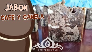 JABÓN DE GLICERINA, DE CAFE Y CANELA