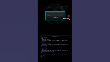 IRON man login page #coding #college #youtubeshorts #viral #trending #education #shorts #css #html