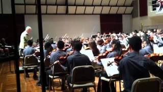 2012 Asian Youth Orchestra Rehearsal Camp Opening Ceremony