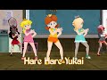 MMD Nintendo Girls Hare Hare Yukai FULL Peach Daisy Rosalina Pauline White Mage