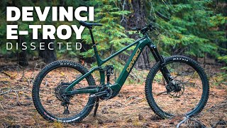 The Newly Designed Devinci E-Troy - Dissected Series