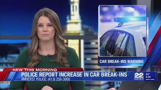 Amherst Police urging residents to lock their car doors
