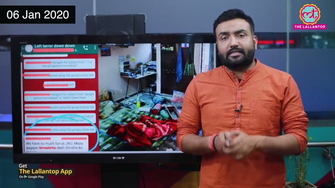 ABVP BJP student wing EXPOSED on JNU terror attack | India Aajkal Tak