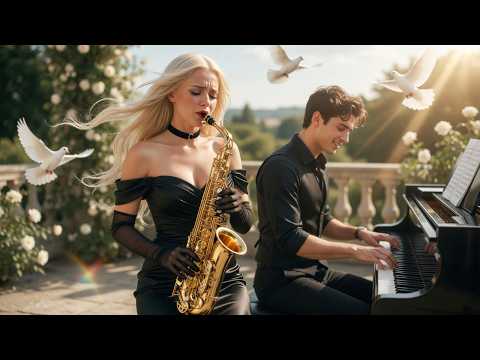Romantic Saxophone - Soft Saxophone, Guitar & Piano 🎷🎻🎹Calm Romantic Melodies for Inner Balance