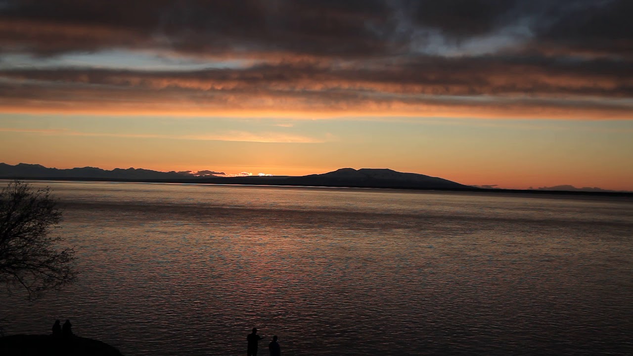 sunset Anchorage in Alaska - YouTube